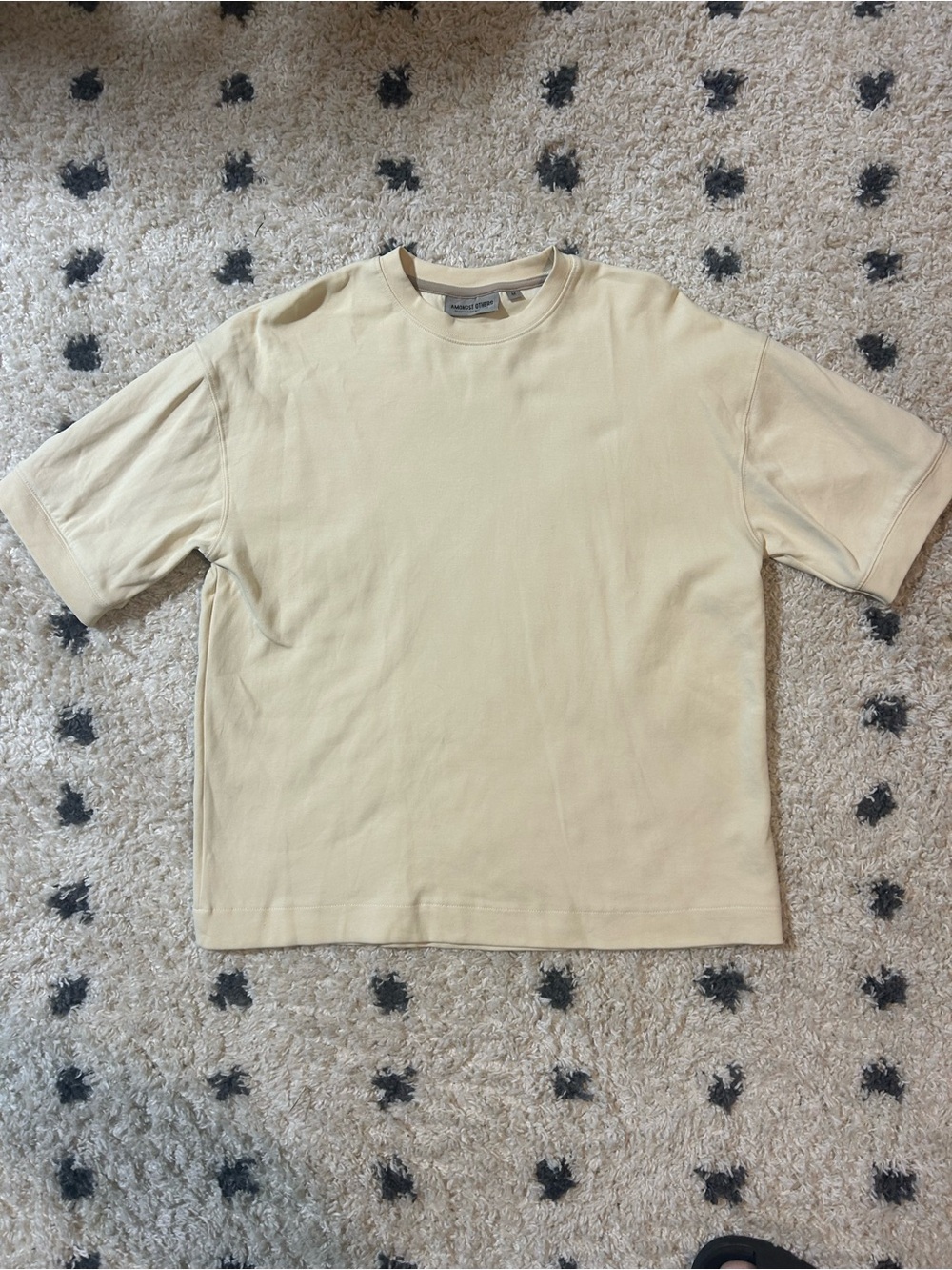 “Amongst Others” Classic Crewneck Tee - Cream
